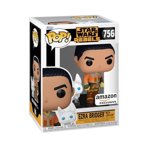 Funko POP! & Buddy: Rebels - Ezra With Loth Cat - Star Wars: Rebels - Esclusiva Amazon - Figura in Vinile da Collezione - Idea Regalo - Merchandising Ufficiale - Giocattoli per Bambini e Adulti