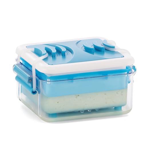 Pressa per Tofu Lavabile in Lavastoviglie con 3 Livelli di Pressione