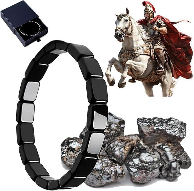 Bracciale Ematite Magnetica Hemios - Ispirazione Guerriera per Uomo e Donna