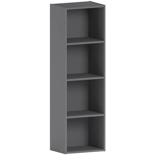 Vida Designs Oxford Libreria a Cubi Grigia a 4 Ripiani