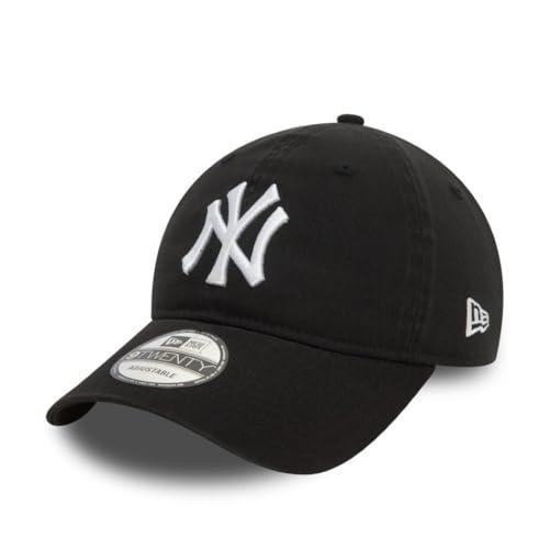 New Era New York Yankees MLB Washed Nero 9Twenty Berretto Regolabile