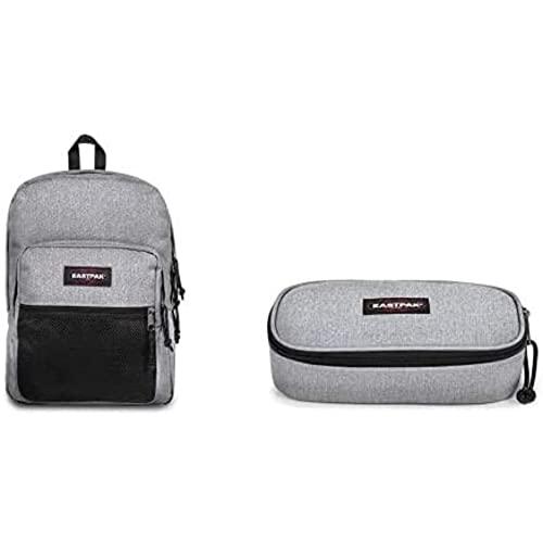 Eastpak Pinnacle Zaino Grigio con Astuccio Oval XL
