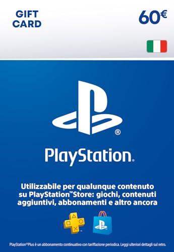 PlayStation Store Gift Card 60€ - Codice Digitale (PSN Account Italiano)