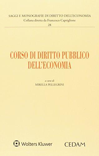Corso Diritto Pubblico Economia
