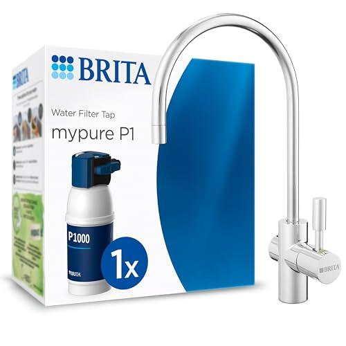 BRITA mypure P1 - Sistema di filtrazione acqua con rubinetto