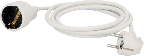 UNITEC Prolunga Elettrica Schuko 2m - Bianco