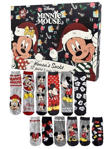 United Labels Disney Minnie Mouse Calendario dell'Avvento con Calzini