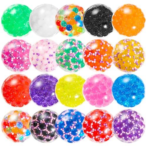 Palline Antistress Squishy - 20 Pezzi per Feste e Terapia