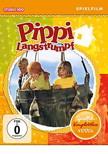 Pippi Langstrumpf - Spielfilm-Komplettbox (Softbox)