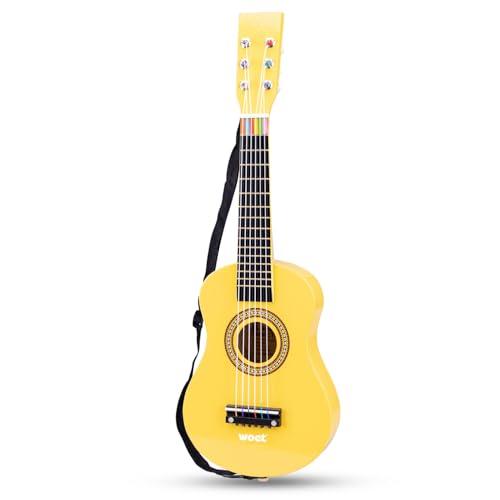 New Classic Toys - Chitarra da Giocattolo Gialla