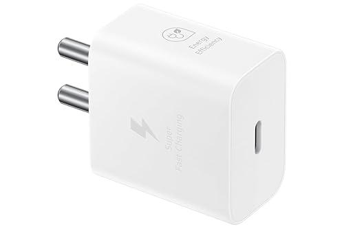 Samsung EP-T2510N Caricatore originale da 25W, Porta USB-C (Senza Cavo), Bianco