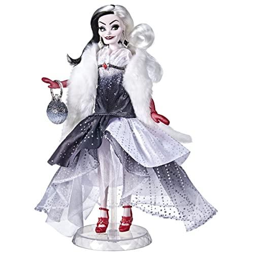 Disney Villains Style Series Cruella De Vil, Contemporary Style Fashion Doll, Collectible Toy for Girls 6 Years and Up [Esclusivo Amazon]