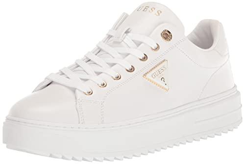 GUESS Denesa, Scarpe da Ginnastica Donna, Bianco