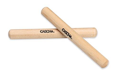 Cascha HH 2005 Claves in Legno d'Acero per Percussione ed Educazione Musicale