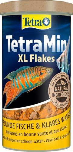 TetraMin XL Flakes - Mangime completo per pesci ornamentali d'acqua dolce di taglia grande, 1 L