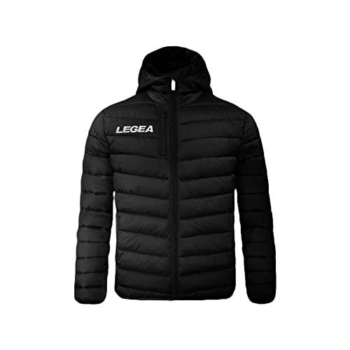 LEGEA Giubbotto Montreal Nero - Giacca Sportiva Unisex