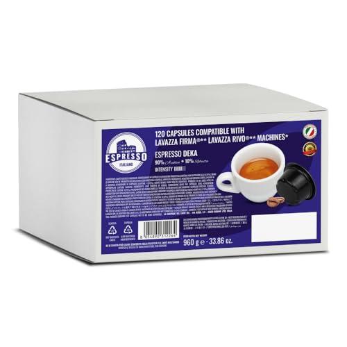 Espresso Italiano 120 Capsule Caffè Compatibile Lavazza Firma - Italian Coffee