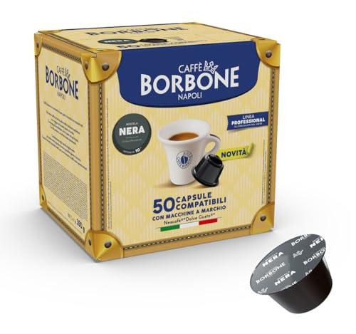 Caffè Borbone Miscela Nera - 50 Capsule Compatibili Dolce Gusto
