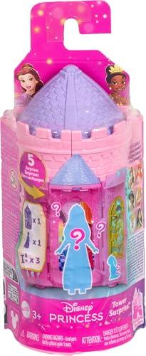 Mattel Disney Princess Tower Surprise - Playset Impilabile con Mini Bambola a Sorpresa