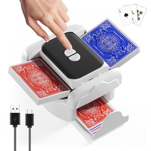 Snookids Macchina per Miscelare Carte Elettrica Ricaricabile