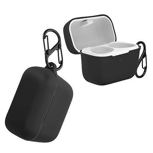 kwmobile Custodia in Silicone per Sennheiser CX True Wireless - Nera