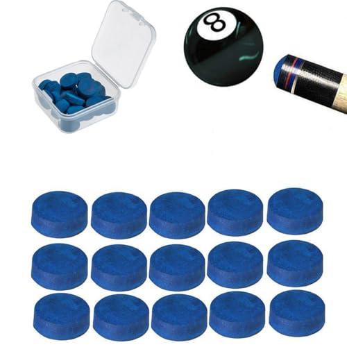 Puntali di Ricambio per Stecche da Biliardo - Set da 20 con Custodia
