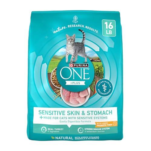 Purina ONE Sensitive Systems - Alimento Secco per Gatti con Tacchino, 7.25 kg