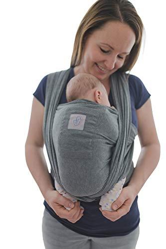 Fascia Porta Bebè con Tasca Frontale Grigia