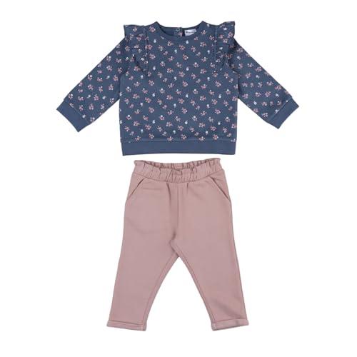 Prénatal, Completo Tuta Neonata Felpata Fiori