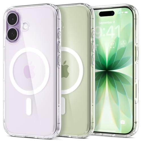 Spigen Ultra Hybrid MagFit Cover per iPhone 17 - Clear White
