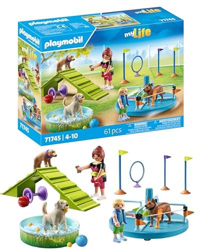 PLAYMOBIL My Life - Parco Giochi per Cani (71745)