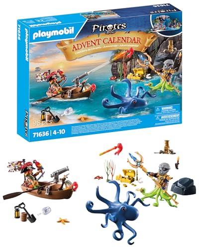 PLAYMOBIL Pirates 71636 Calendario dell'Avvento: Pirati