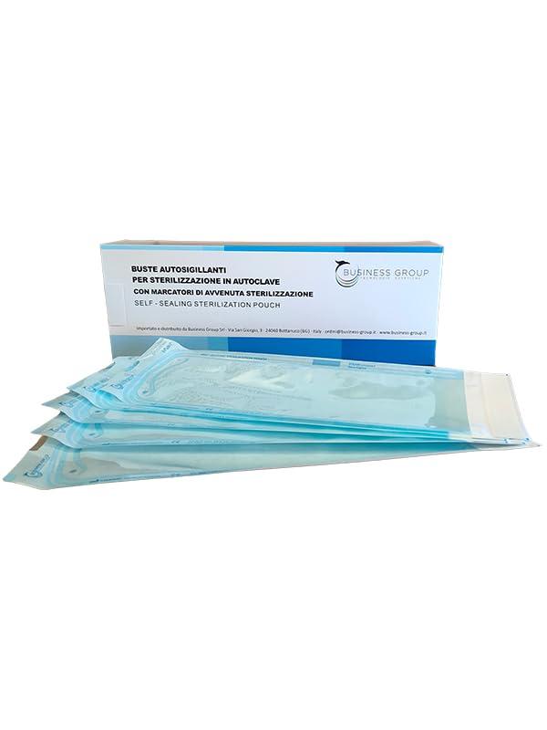 Buste Autoclave Autosigillanti 90x260mm - Confezione da 200 Pezzi