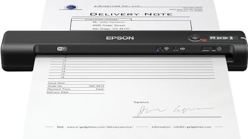Epson WorkForce ES-60W: Lo Scanner Portatile Definitivo per la Tua Mobilità