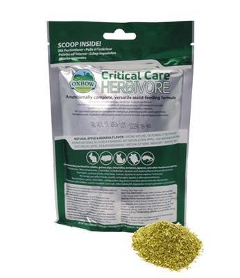 Oxbow Critical Care Erbivoro Banana/Mela - 141g