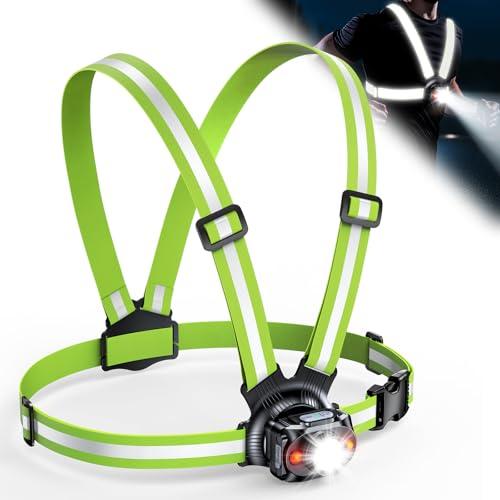 ISEYOU Luce Running LED Ricaricabile 500 Lumen