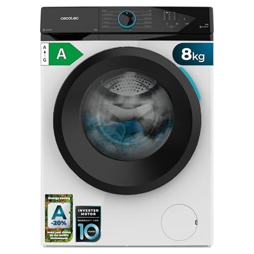 Cecotec Lavatrice a Carica Frontale 8Kg Bolero DressCode 8110 Inverter