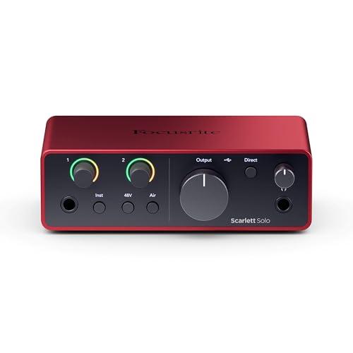 Focusrite Scarlett Solo (4° gen.) Interfaccia Audio USB
