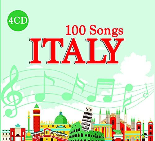 4 CD 100 Canzoni Italiane - Best Italian Music: Pavarotti, Callas, Mina, Modugno e le leggende della musica italiana