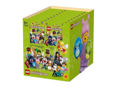 LEGO Minifigures Serie 27, Scatola da Collezione con 1 di 12 Personaggi Giocattolo a Caso Inclusi
