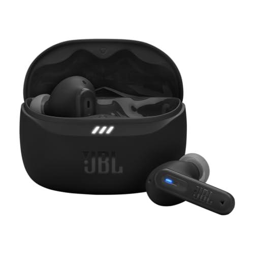 JBL Tune Beam 2 Auricolari Bluetooth True Wireless con Cancellazione del Rumore, 48 Ore di Autonomia, Resistenti ad Acqua e Polvere IP54, Connessione Multipoint, Design Chiuso a Stick, Nero