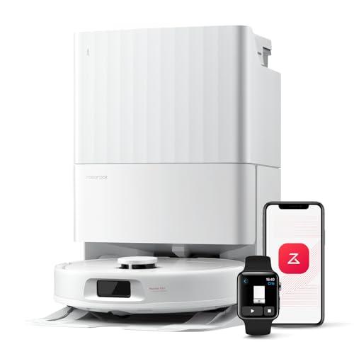 Roborock QV35A Robot Aspirapolvere Lavapavimenti con Base Multifunzione