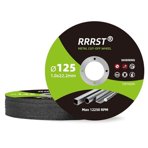 RRRST Dischi da Taglio 125mm per Metallo e Acciaio Inox (20 Pezzi)