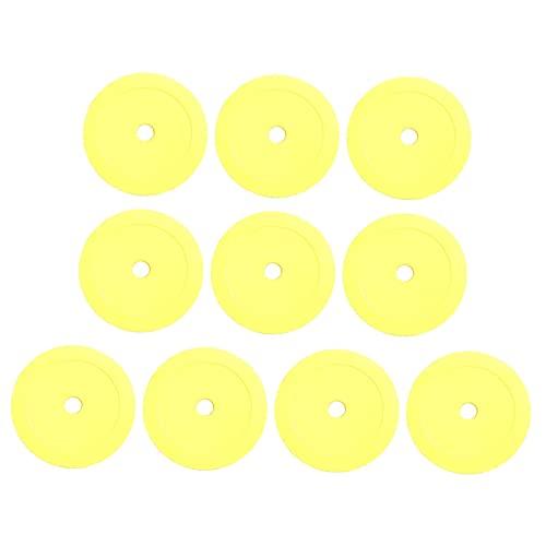 F Fityle 10 PCS Cinesini per Allenamento Gialli