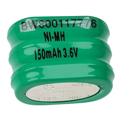 Batteria a Bottone NiMH vhbw 3/V150H 3.6V 150mAh