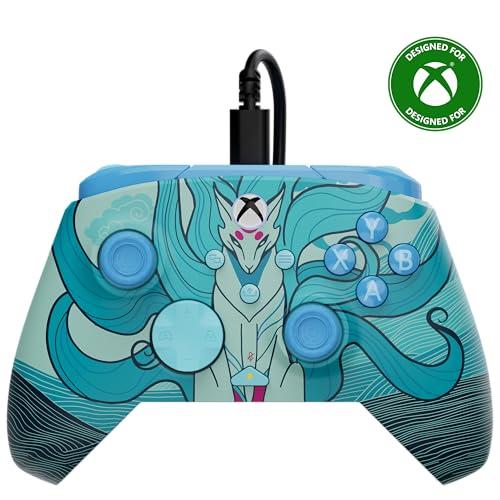 Turtle Beach Rematch Advanced Blue Kitsune Controller da gaming con cavo per Xbox e PC