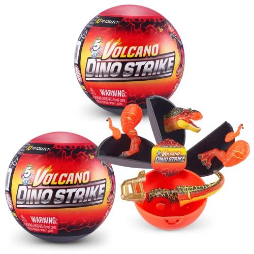 5 Surprise Dino Strike Volcano Series 4 - Capsule Misteriose da Collezione (Confezione da 2) di ZURU