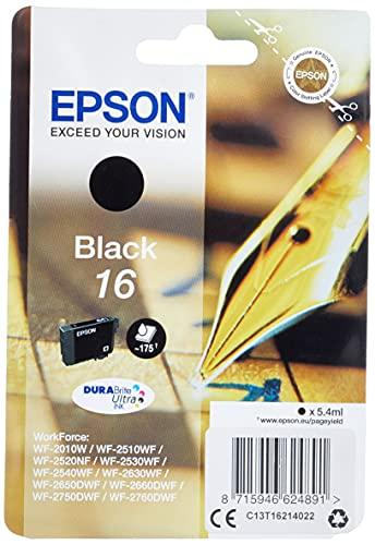 Cartuccia Epson C13T16214022 Nero