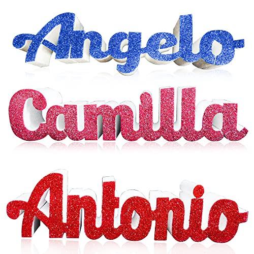 Nome in Polistirolo Personalizzato per Battesimo e Comunione