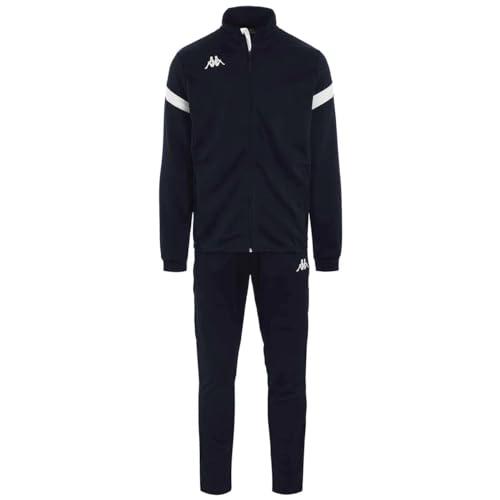 Kappa Dalcito Tuta da Ginnastica Blu/Bianco